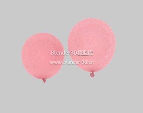 粉红气球