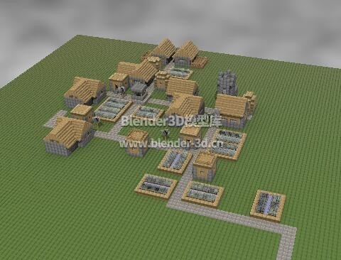 minecraft我的世界村庄
