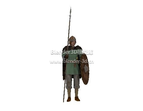 Saxon撒克逊时期卫士士兵
