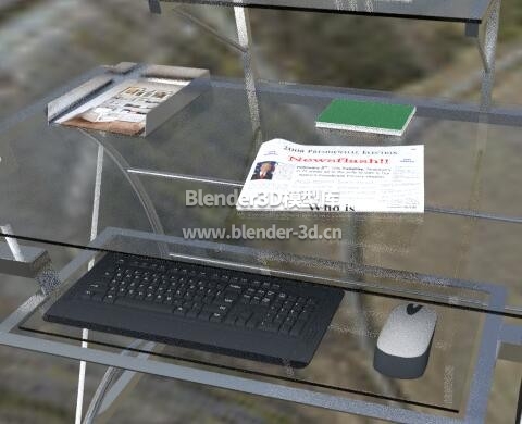 玻璃桌子电脑桌