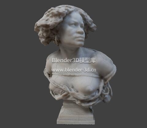 女性奴隶半身雕像