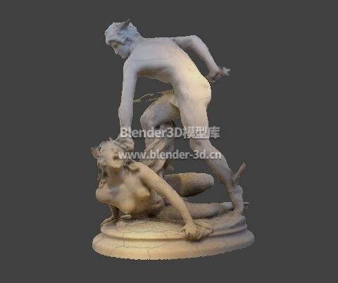 珀尔修斯与美杜莎雕像