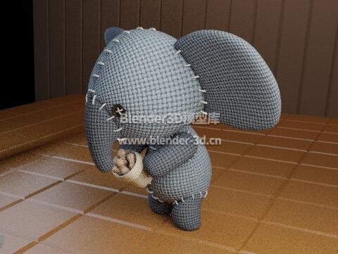 毛线编织大象