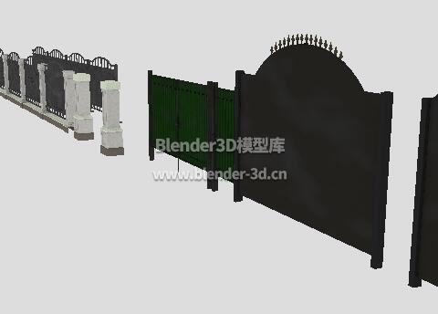 铁门大门围栏围墙栅栏