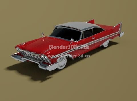 1958普利茅斯敞篷车