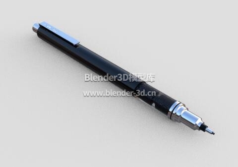 黑色自动铅笔