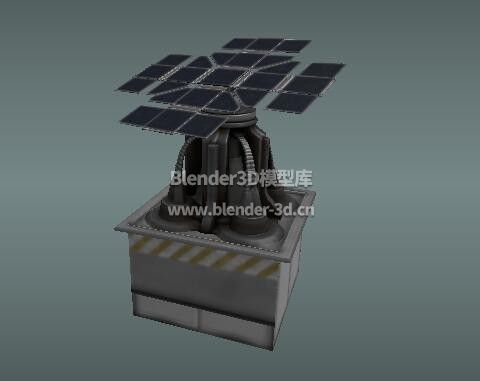 rig科幻科技太阳能量塔