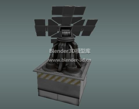 rig科幻科技太阳能量塔