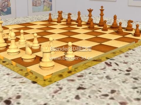 木质国际象棋