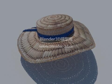 编织丝带帽子