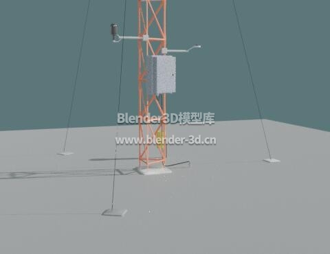 钢结构雷达监测气象塔