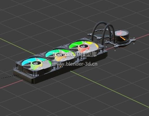 华硕ROG360rgb水冷cpu散热器