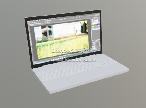 白色lp笔记本电脑
