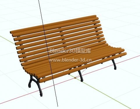 公园木长椅