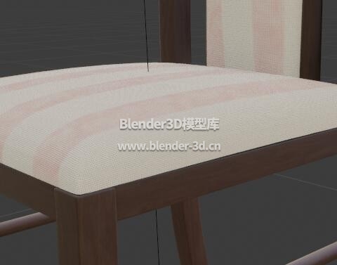 布艺木餐椅