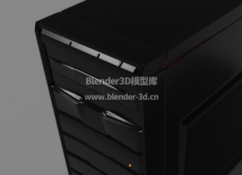黑红电脑机箱