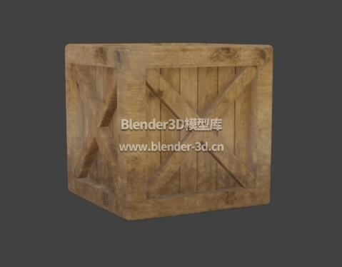 立方木箱子