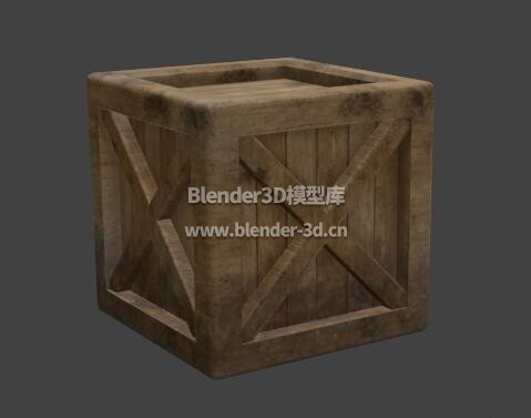 立方木箱子