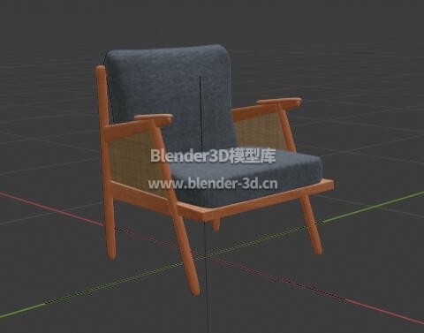 木扶手沙发椅子