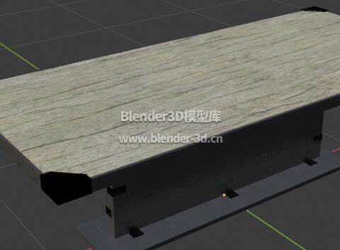 钢结构木桌子