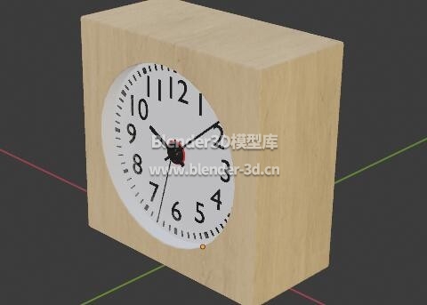 木质书桌时钟