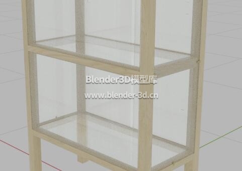 3层玻璃木展柜