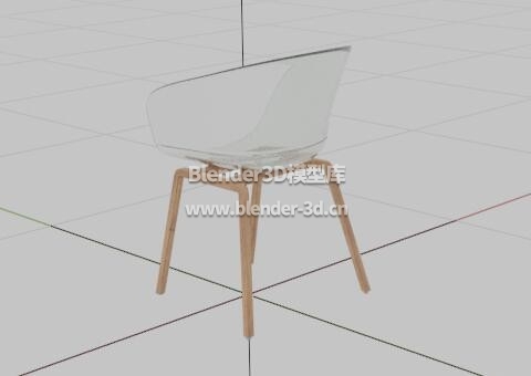 透明实木椅子