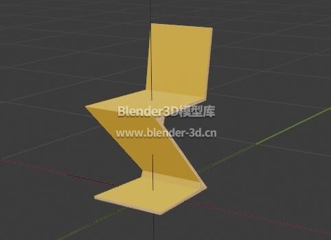 黄色Zig椅子