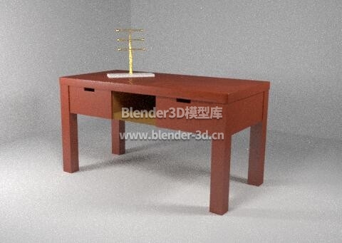 老式红木办公桌子