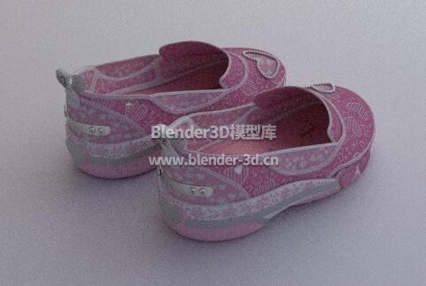 粉色童鞋子