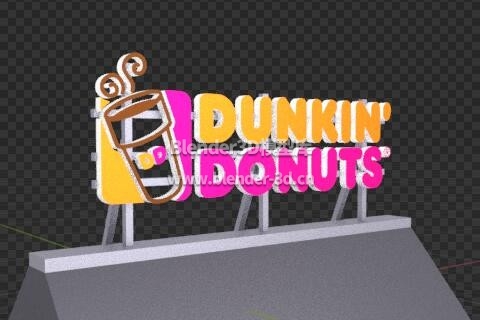 Dunkin' Donuts唐恩都乐招牌