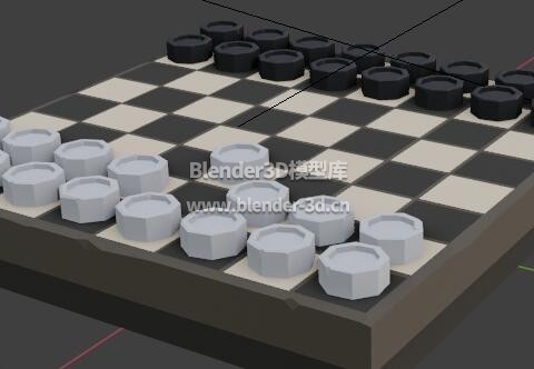 lowpoly国际象棋