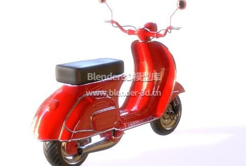 红色女士摩托车电动车