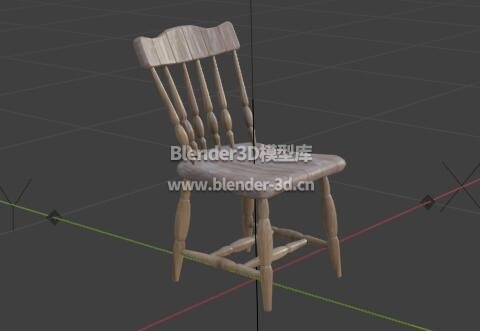 复古木靠背椅子凳子