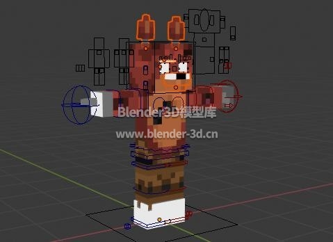 rig Minecraf我的世界狐狸