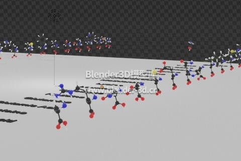 各种分子结构式