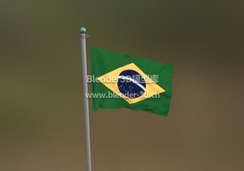 巴西国旗旗帜