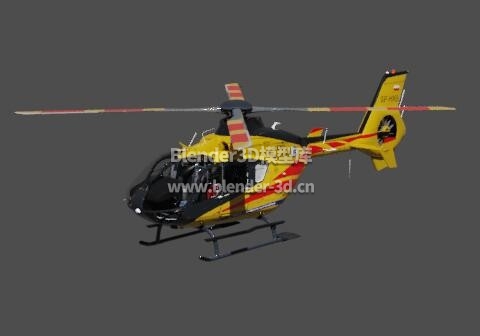 救援直升飞机(动画)