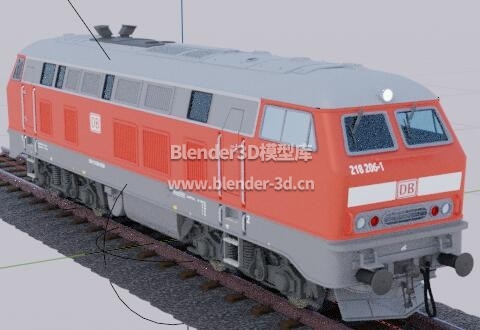 德国DB218内燃机车火车头
