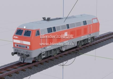 德国DB218内燃机车火车头