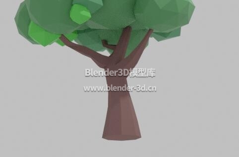 lowpoly一棵榕树