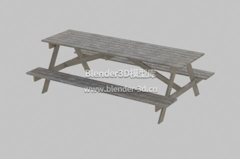 野餐长条木桌椅