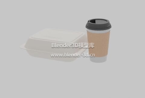 一次性快餐饭盒纸杯子