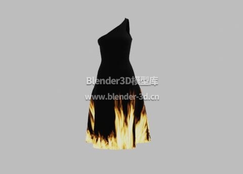 火焰连衣裙
