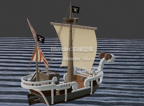 黄金梅丽号海贼帆船
