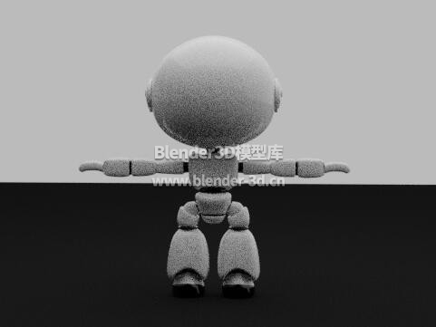 rig白色小机器人