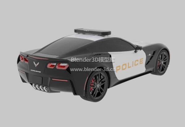 2018款雪佛兰Corvette警用汽车