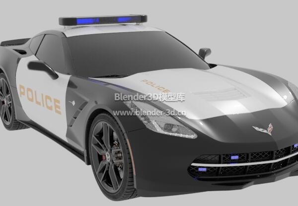 2018款雪佛兰Corvette警用汽车