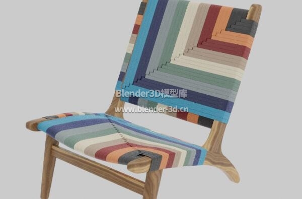 彩色布艺休闲椅子