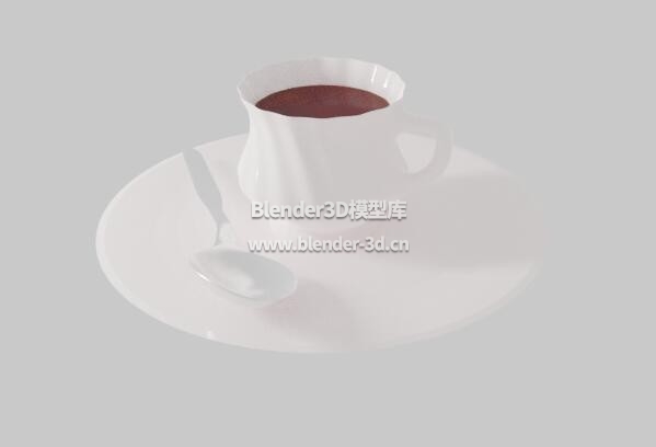 白瓷杯子碟子茶